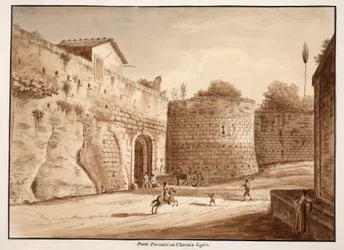 La Porta Turrionis, o Cavalleggeri, 1833
